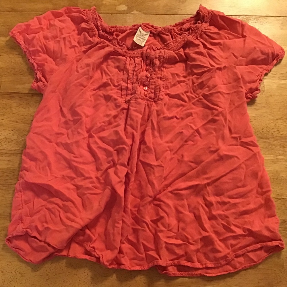 Faded Glory XL peach/coral colored top
